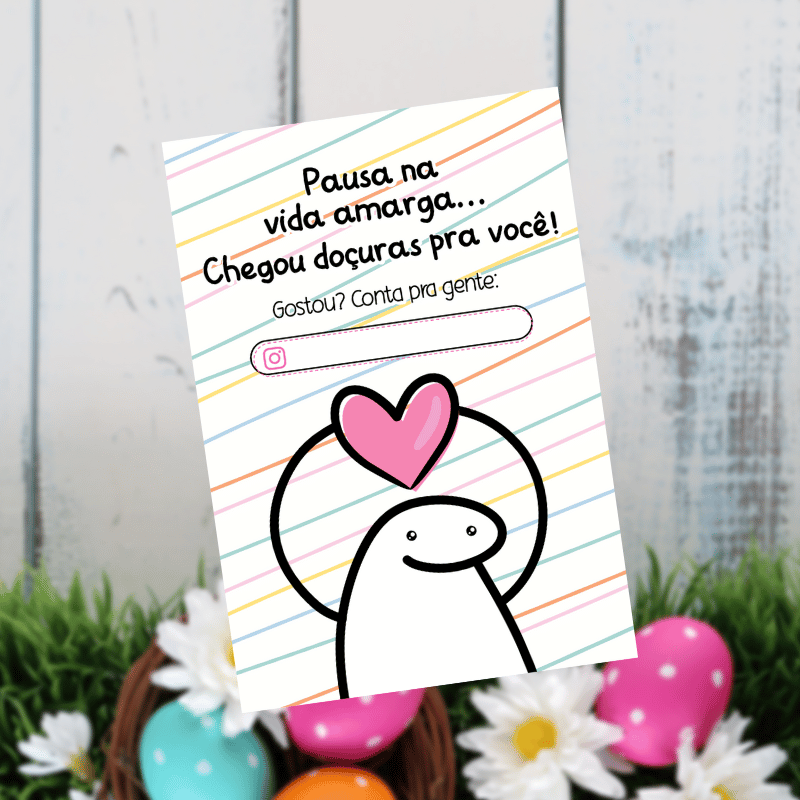 Cartáo Flork Amor da minha vida – O Ateliê das Flores