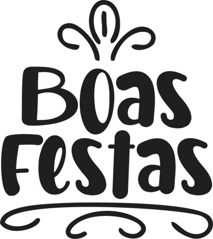 Carimbo - Boas Festas genialcarimbos