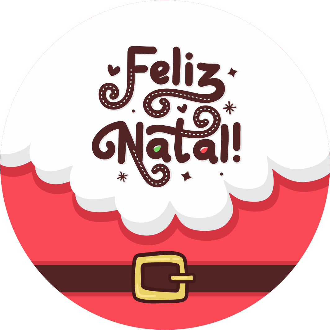 Tag Feliz Natal Genial Carimbos