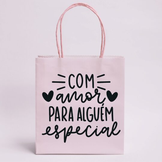 CARIMBO COM AMOR PARA ALGUÉM ESPECIAL Genial Carimbos