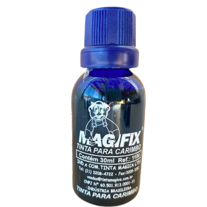 TINTA PARA TECIDO PRETA 30ML UNIDADE Magifix