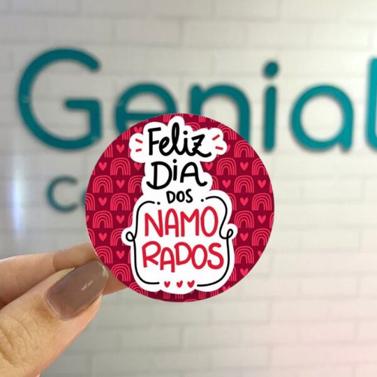 Feliz Dia dos Namorados Genial Carimbos